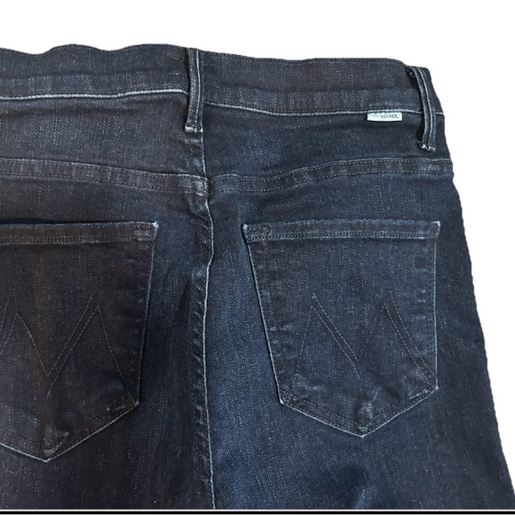 MOTHER Indigo Denim Jeans.  The Looker High Rise. - Picture 4 of 4